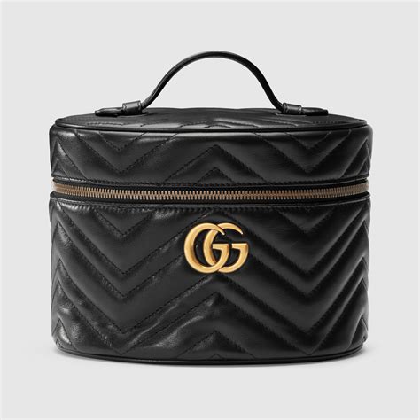 gucci gg marmont cosmetics case|gucci marmont gg ankle strap.